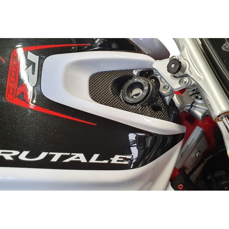 ZA868 Cover commutatore a chiave carbonio Mv Agusta Brutale 3 800 RC E4 2018+ CNC Racing