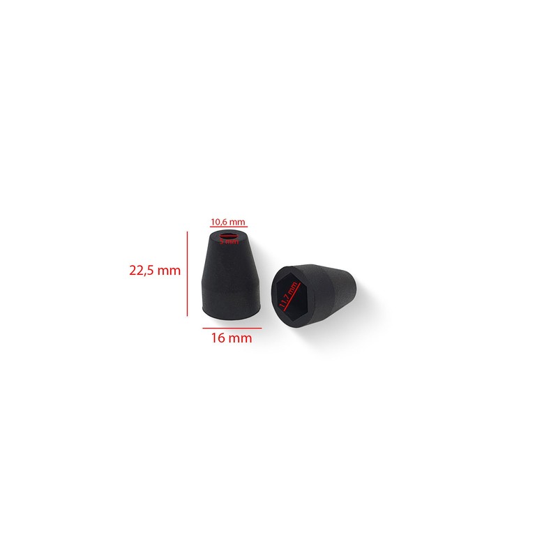 IDA80_APRILIA Turn Indicators Cover Sleeves M8 2 pcs Aprilia CNC Racing IDA80