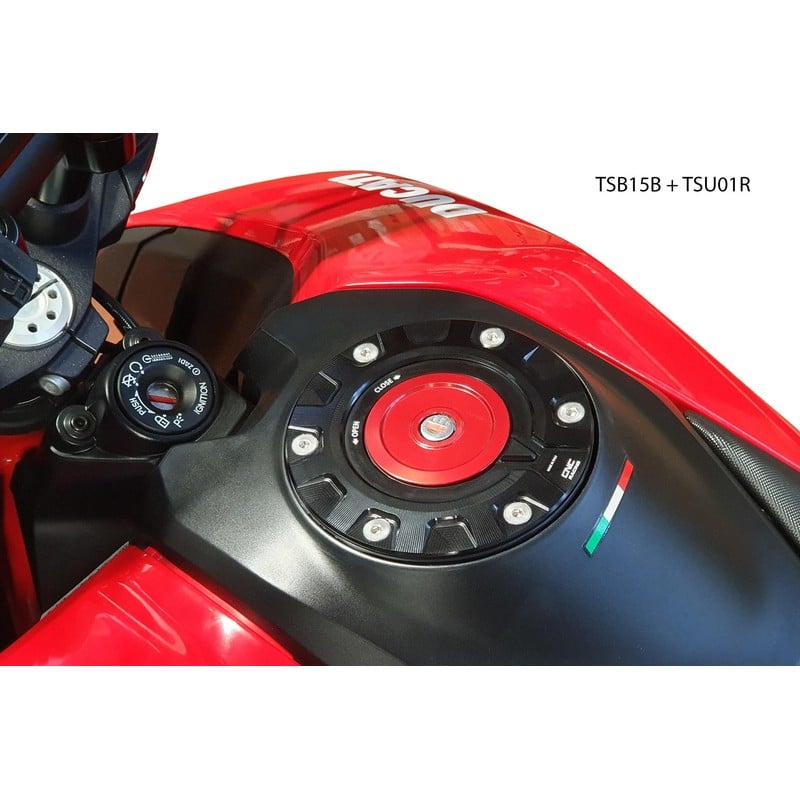 TSB15_DUCATI Fuel tank cap flange Gear Ducati CNC Racing TSB15