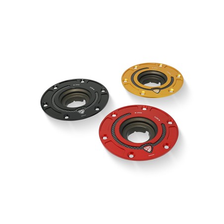 TSB05_DUCATI Fuel tank cap flange Carbon Ducati CNC Racing TSB05