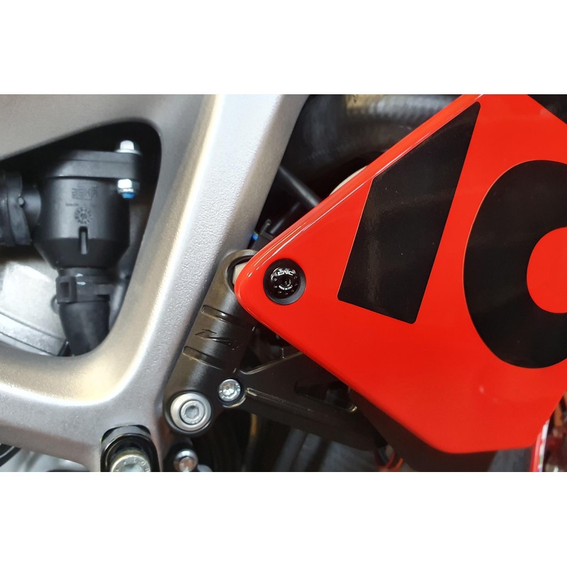KV316_06 Screw kit side fairing Aprilia Tuono V4 1100 Factory 2015+ CNC Racing