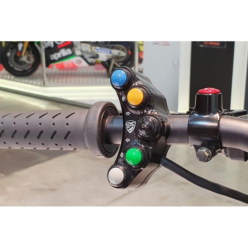 SWA05 Pulsantiera sinistra Versione Aprilia Rsv4 Racing Factory 2017+ CNC Racing