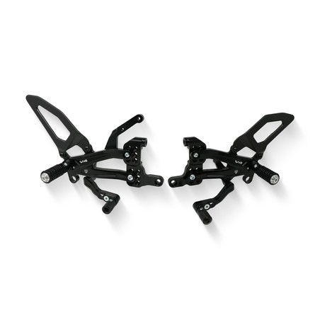 PE408 Adjustable rear sets RPS Carbon Ducati Superbike Panigale V4 R 2019+ CNC Racing