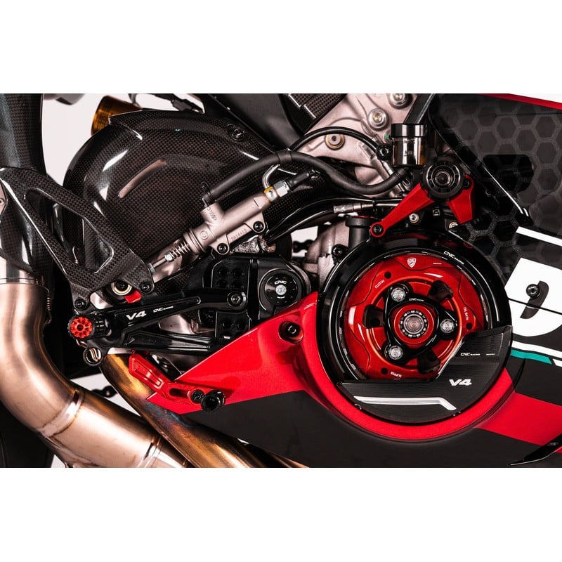 Pedane regolabili per serie Carbon Ducati Superbike Panigale V4 R 2019+ CNC Racing