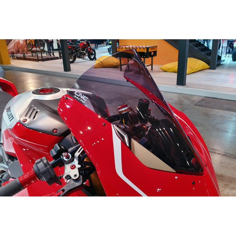 WS306_02 Cupolino alto Race fume Ducati Superbike Panigale V4 R 2019+ CNC Racing