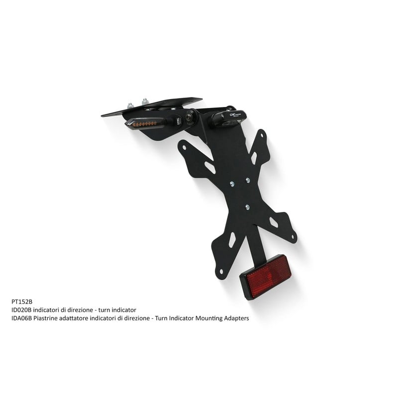 Porta targa regolabile Supersport Ducati Monster 1200 S 2017+ CNC Racing