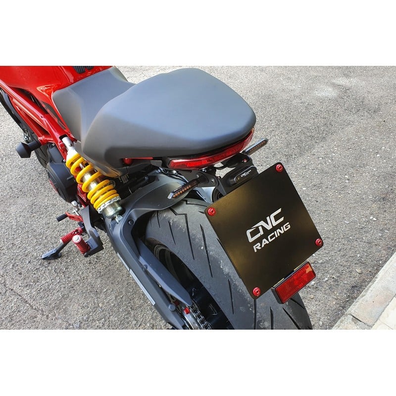 PT152 Adjustable license plate Supersport Ducati Monster 1200 S 2017+ CNC Racing