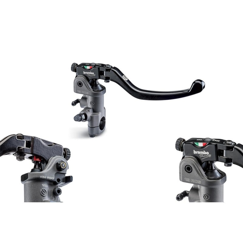 110A26310_DUCATI RADIAL BRAKE MASTER CYLINDER BREMBO 19RCS FOLD UP LEVER 18 20 RATIO Ducati CNC Raci