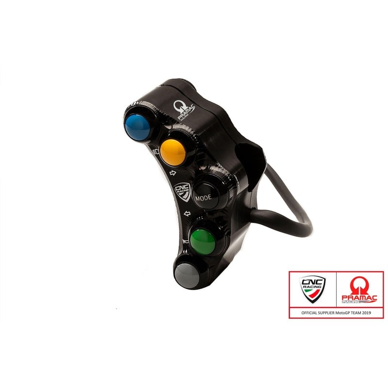 Pulsantiera sinistra Versione stradale Pramac Racing Limited Edition Ducati Streetfighter V4 S 2020+ CNC Racing