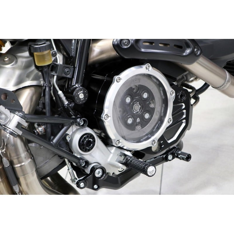 Carter trasparente per frizioni a olio Bicolore Ducati Hypermotard 939 Sp 2017+ CNC Racing