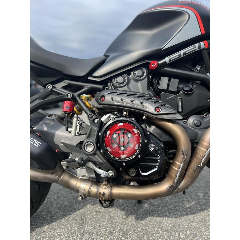 CA503 Clear cover oil bath clutch Ducati Hypermotard 939 Sp 2016+ CNC Racing