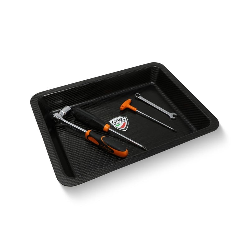 Vassoio attrezzi carbonio Aprilia CNC Racing GA011