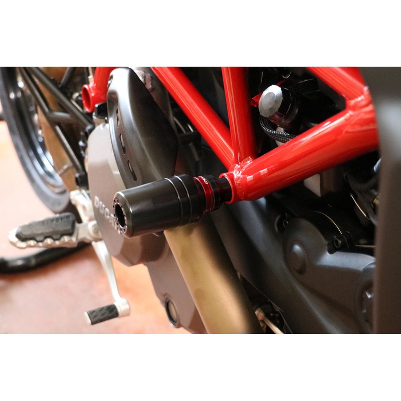 Tamponi protezione telaio Ducati Hypermotard 950 Sp 2019+ CNC Racing