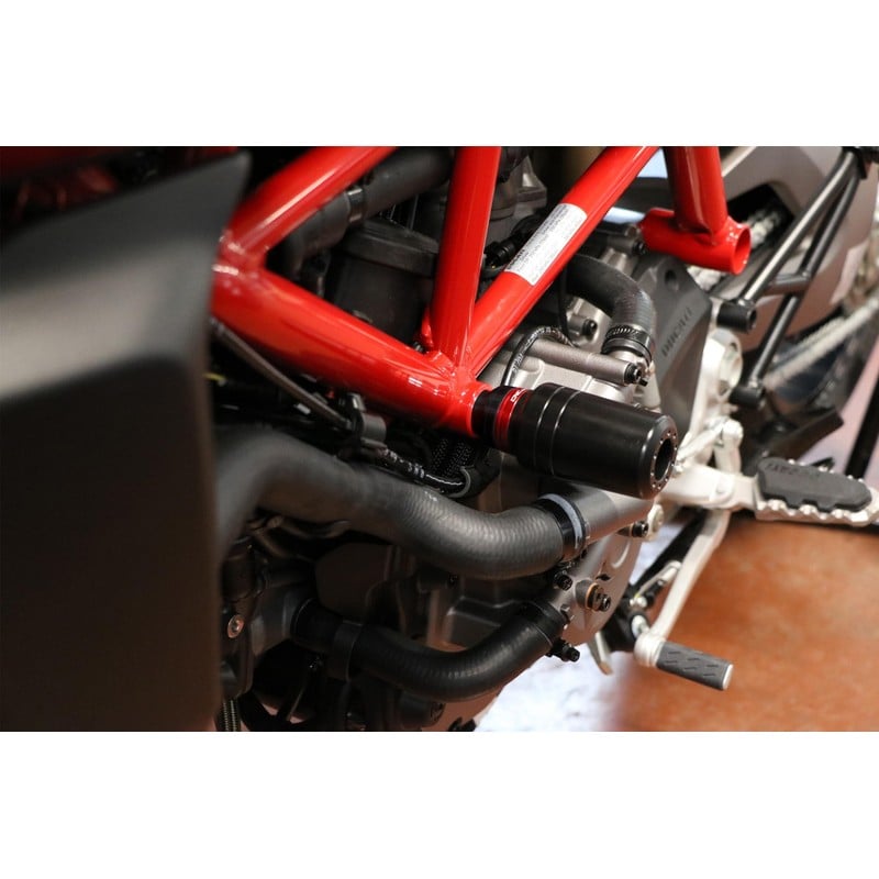 TC320_01 Frame crash protections Ducati Hypermotard 950 Sp 2019+ CNC Racing