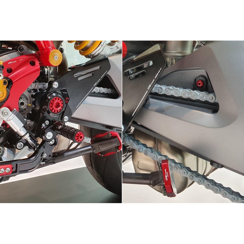 KV343_03 Upper chain sliding shoe screw kit 950 Ducati Hypermotard 821 Sp 2013+ CNC Racing