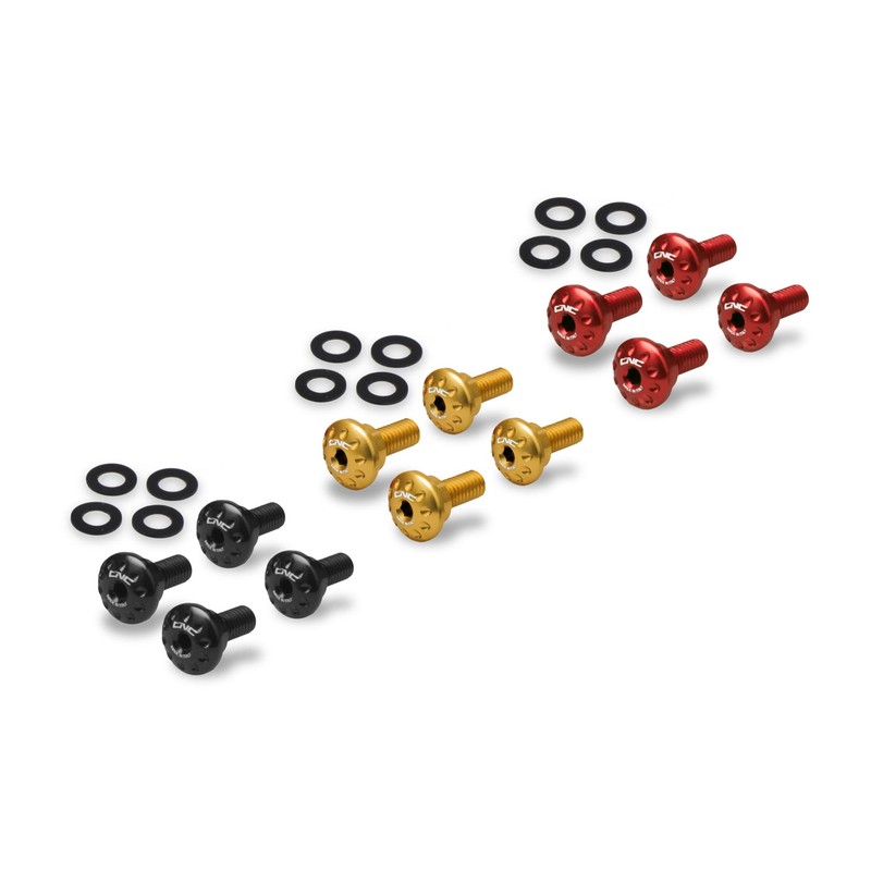 KV446_01 Front mudguard screw kit Ducati Hypermotard 950 2019+ CNC Racing