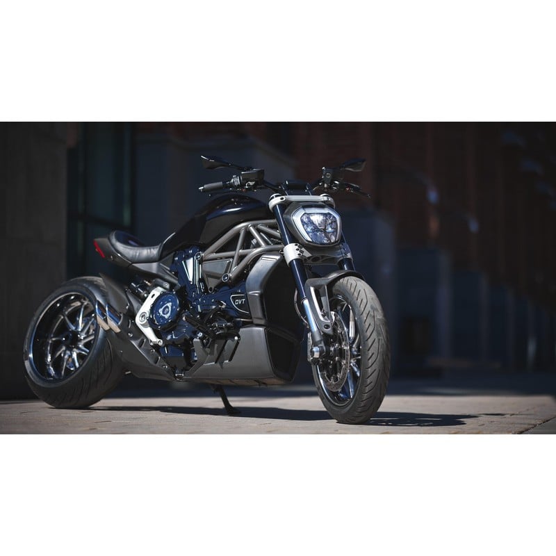 Carter trasparente per frizioni ad olio BICOLOR Ducati Diavel 1260 S 2019+ CNC Racing