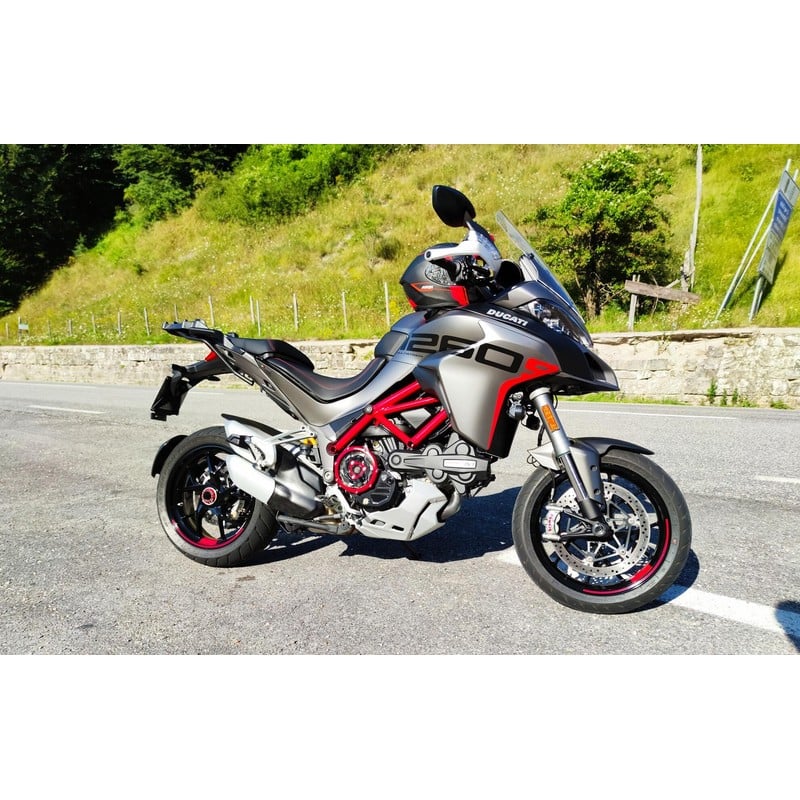 Carter trasparente per frizioni ad olio BICOLOR Ducati Diavel 1260 S 2019+ CNC Racing