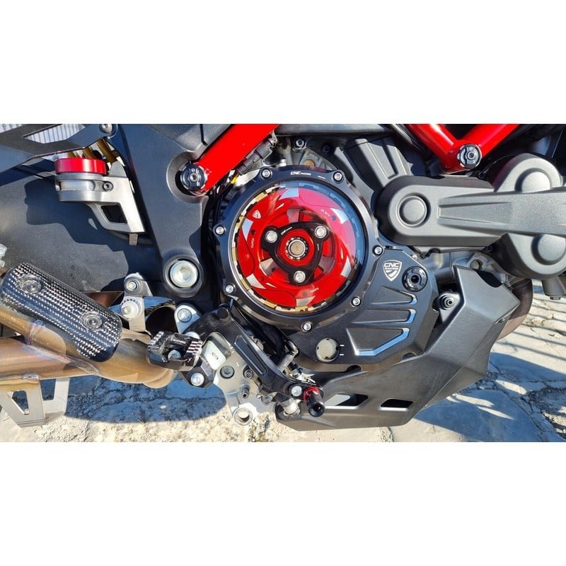 Carter trasparente per frizioni a olio Ducati Diavel 1260 S 2019+ CNC Racing