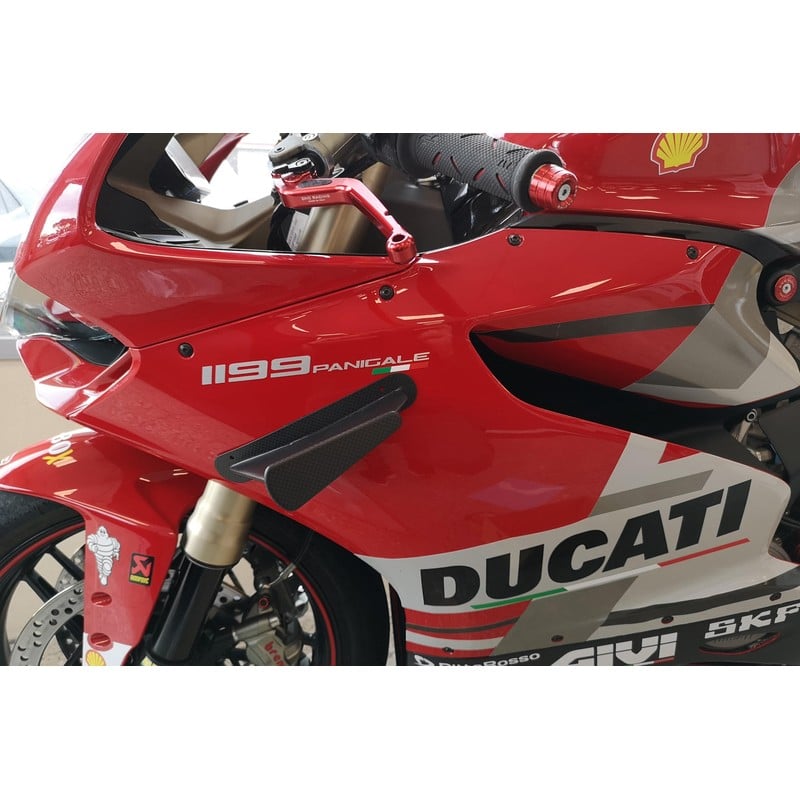 GP Winglets Alette in carbonio V Twin Ducati Superbike 1199 Panigale R CNC Racing