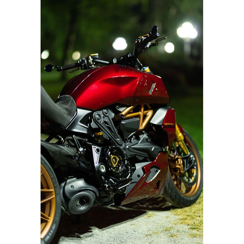 CA501_DUCATI Clear cover oil bath clutch Ducati CNC Racing CA501