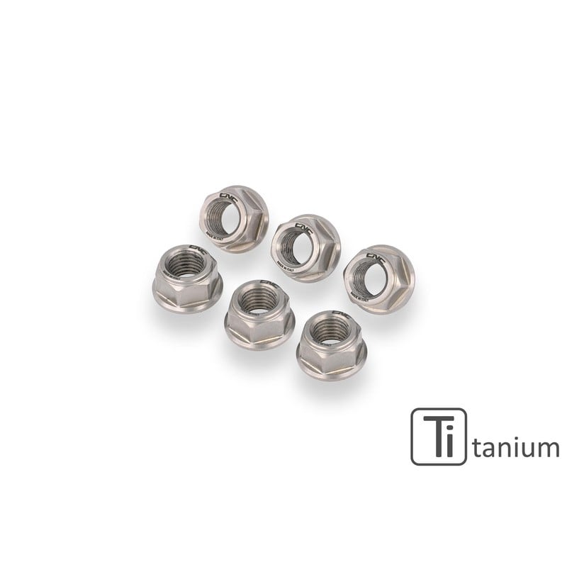 DA388_TI_DUCATI Nuts ring gear M8x1.25 Titanium Ducati CNC Racing DA388_TI
