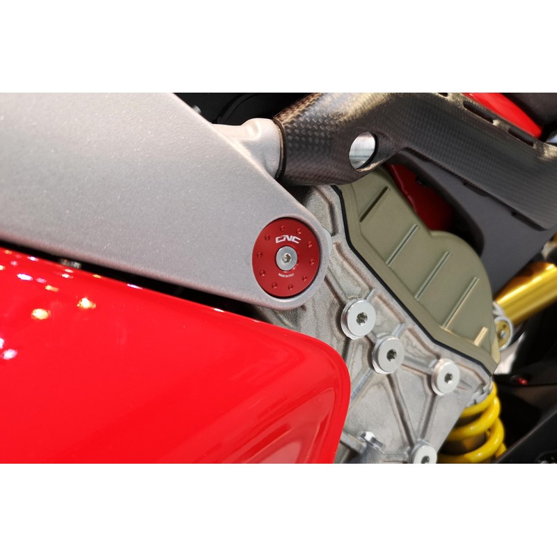Kit tappi telaio Panigale e fori piccoli Ducati Streetfighter V4 S 2020+ CNC Racing