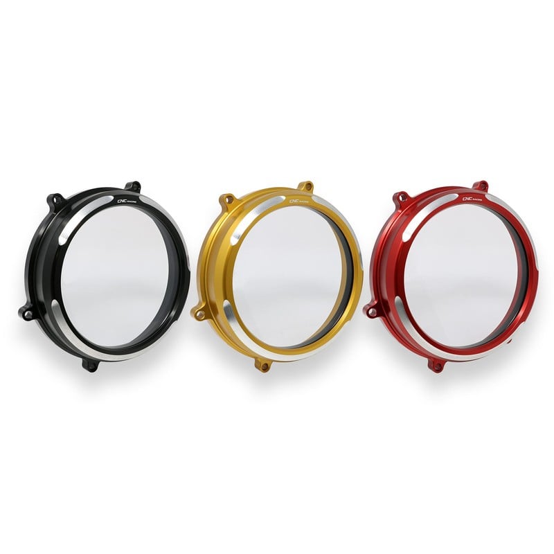 Carter trasparente per frizioni a olio 959 e 1299 Edizione Bicolore Ducati Superbike 1199 Panigale R 2013+ CNC Racing