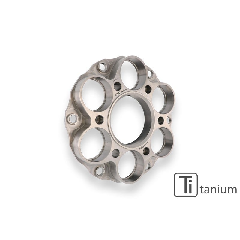 FC210_TI Cush drive hub flange Titanium Ducati Diavel 1200 2010+ CNC Racing
