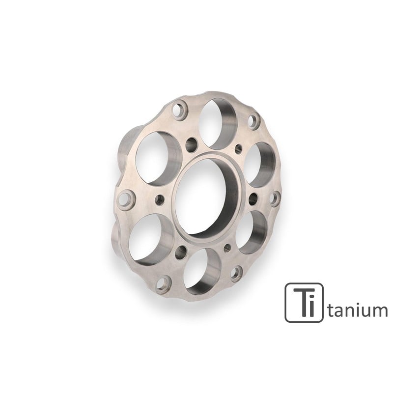 FC210_TI Cush drive hub flange Titanium Ducati Diavel 1200 2010+ CNC Racing