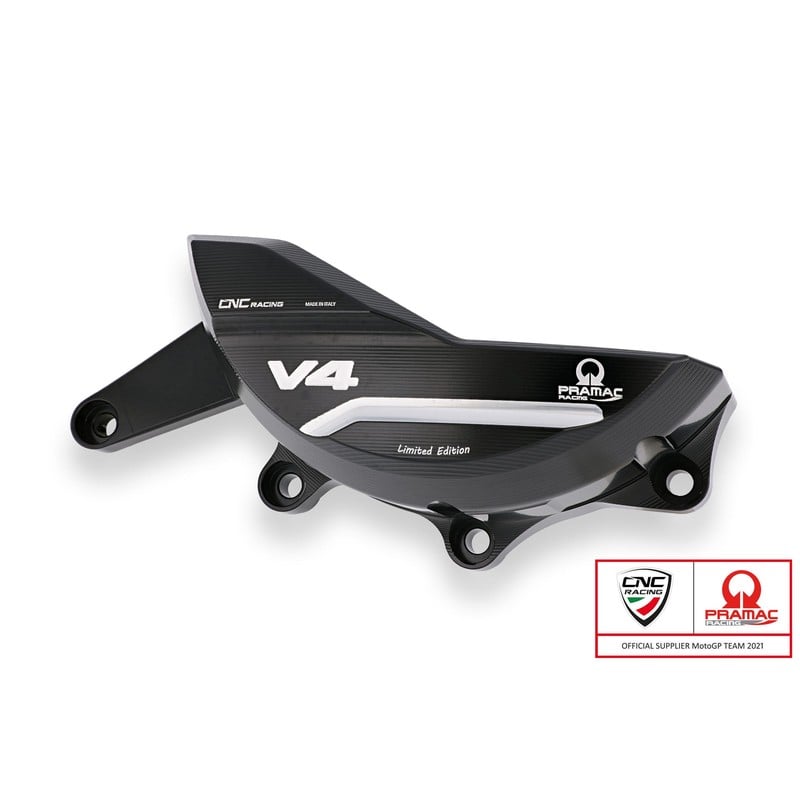 Carter protezione alternatore Panigale e Pramac Racing Limited Edition Ducati Streetfighter V4 S 2020+ CNC Racing