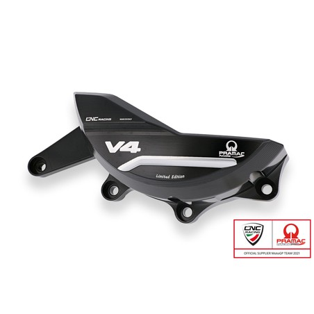 Carter protezione alternatore Panigale e Pramac Racing Limited Edition Ducati Streetfighter V4 S 2020+ CNC Racing