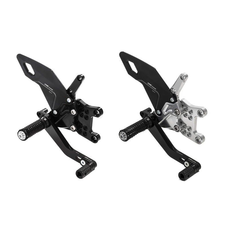 PE506 REAR SETS ADJUSTABLE EASY FOR TUONO Aprilia Rsv4 Racing Factory 2017+ CNC Racing