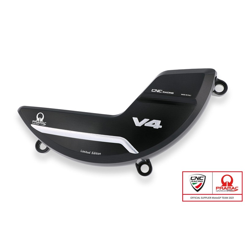 Carter protezione frizione Panigale Streetfighter Pramac Racing Limited Edition Ducati Multistrada V4 RS 2024+ CNC Racing