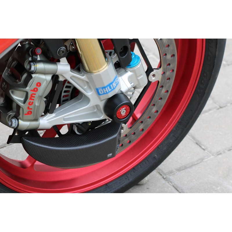 TP420_02 Tamponi protezione ruota anteriore Aprilia Rsv4 Factory 2009+ CNC Racing