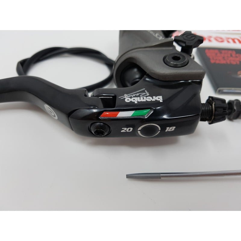 110C74010_DUCATI RADIAL BRAKE MASTER CYLINDER BREMBO 19RCS CORSA CORTA FOLD UP LEVER 18 20 RATIO Duc