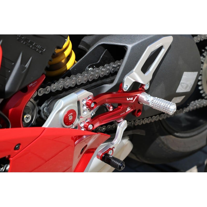 PE406_PR Adjustable rear sets series for S and Speciale Pramac Racing limited Edition Ducati Superbi