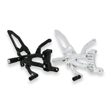 PE406 Adjustable rear sets RPS Ducati Superbike Panigale V4 R 2019+ CNC Racing