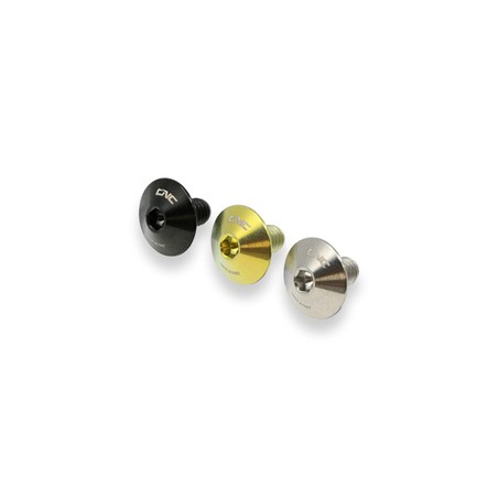 KV443_TI_DUCATI Kit viti Staffa serbatoio fluido freno anteriore frizione TITANIO Ducati CNC Racing