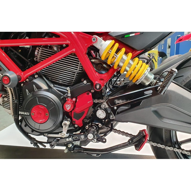 Pedane regolabili Ducati Monster 797 2017+ CNC Racing
