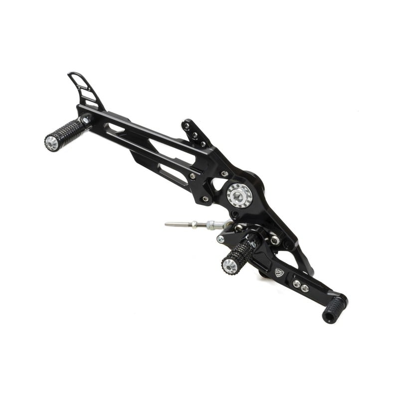 PE445 Adjustable rear sets Ducati Monster 797 2017+ CNC Racing