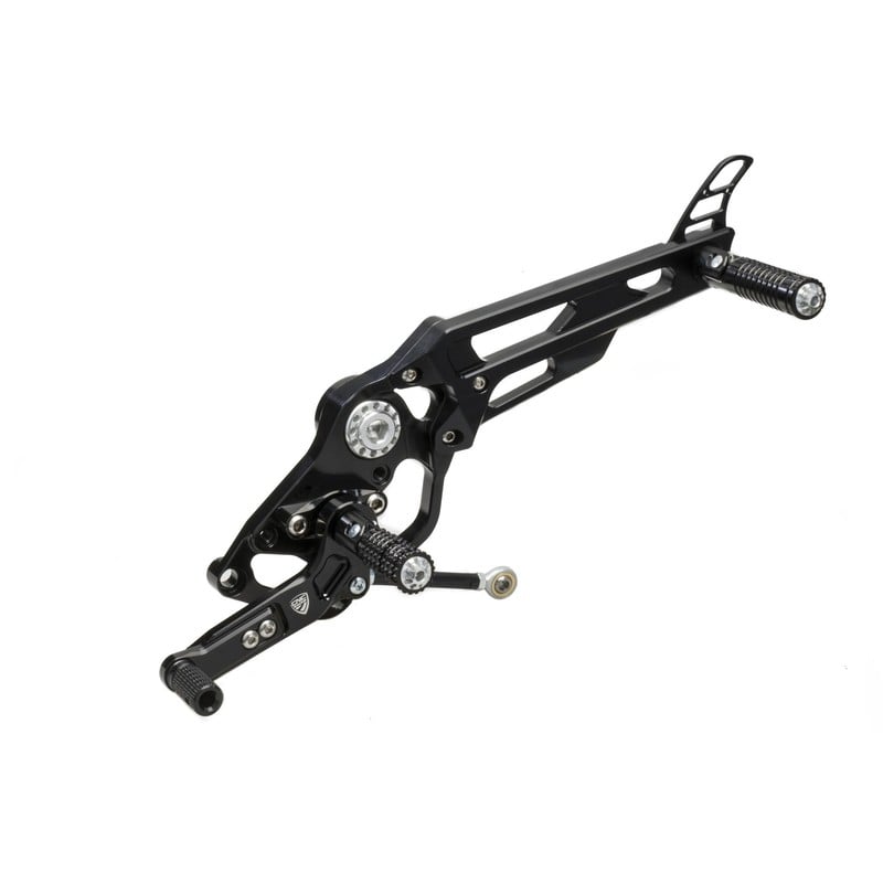 PE445 Adjustable rear sets Ducati Monster 797 2017+ CNC Racing