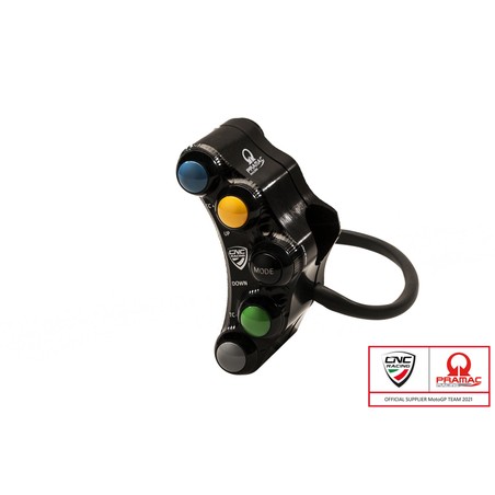 Pulsantiera sinistra Versione Race Pramac Racing Limited Edition Ducati Streetfighter V4 S 2020+ CNC Racing