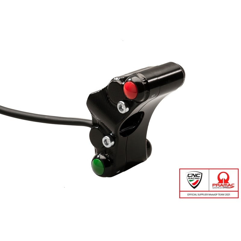 Pulsantiera sinistra Versione Race Pramac Racing Limited Edition Ducati Streetfighter V4 S 2020+ CNC Racing
