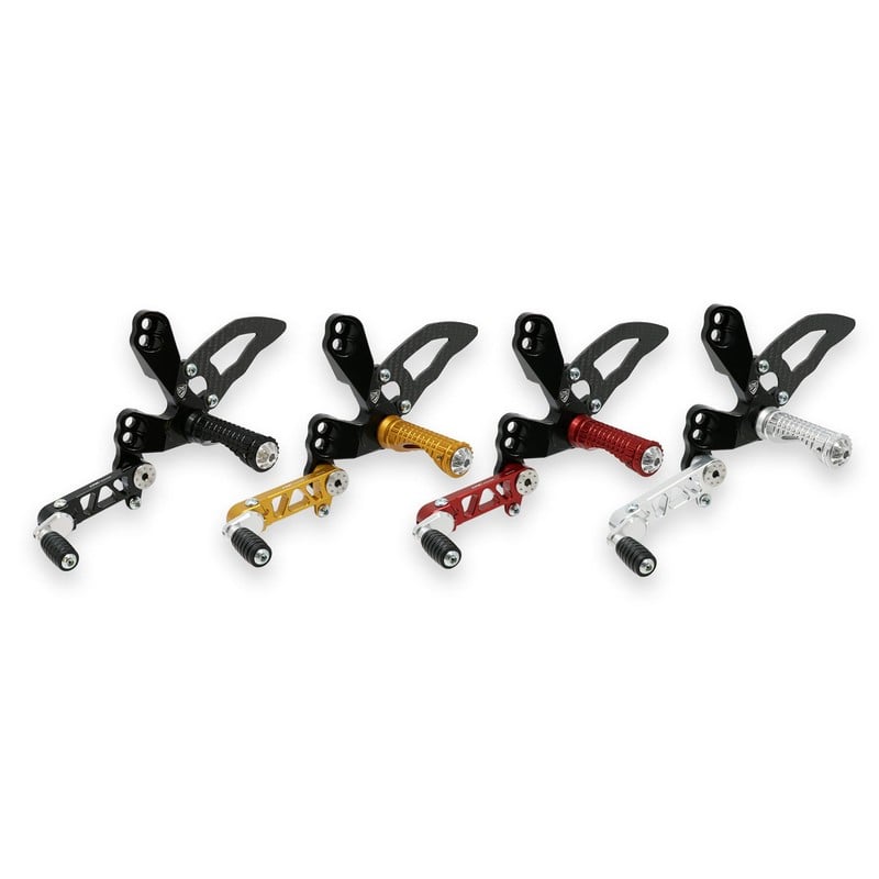 PE150 Adjustable rear sets 848 Ducati Streetfighter 1098 S 2009+ CNC Racing
