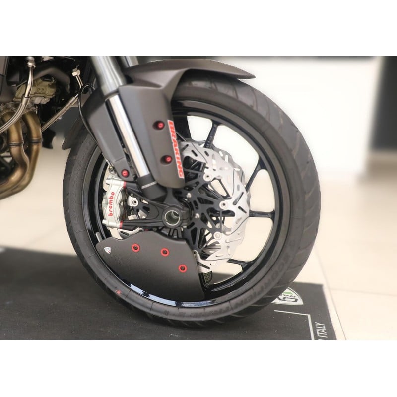 GP Ducts EVO Raffreddamento Freni in Carbonio Lucido Ducati Multistrada V4 Rally 2025+ CNC Racing