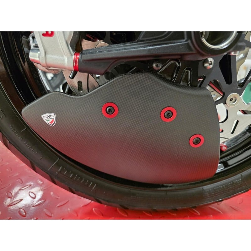 ZA753_K GP Ducts EVO Glossy Carbon Brake Cooling System Ducati Multistrada V4 Rally 2025+ CNC Racing