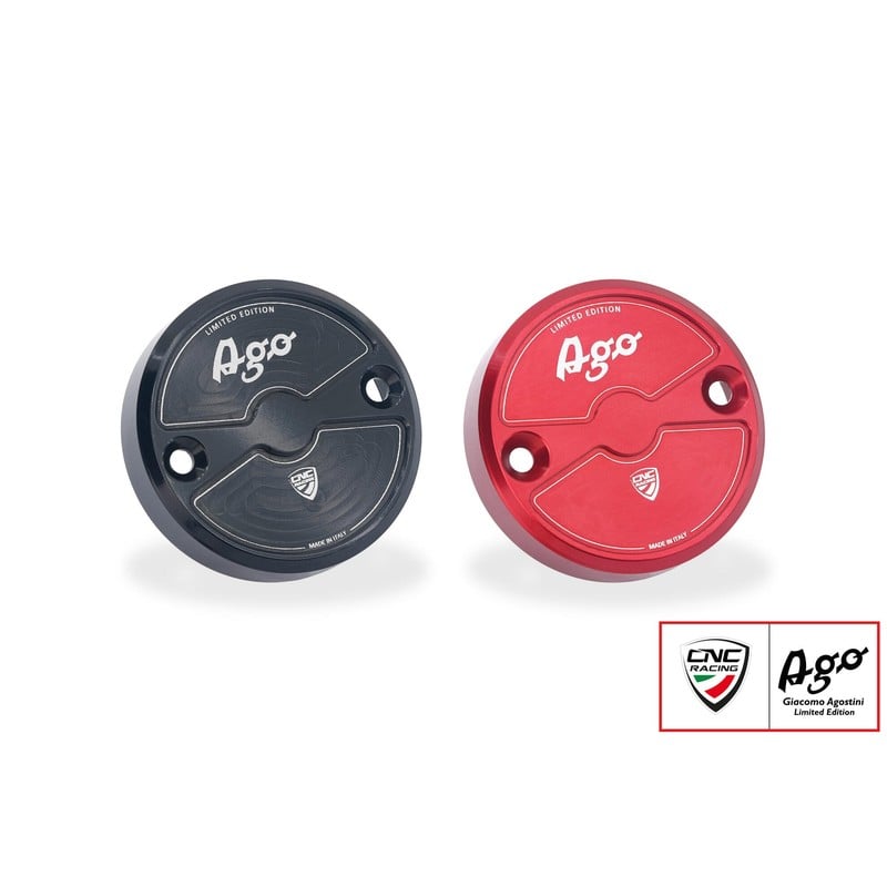 TF440_AGO Front brake fluid reservoir cap Ø56 Giacomo Agostini Limited Edition Mv Agusta Brutale 100