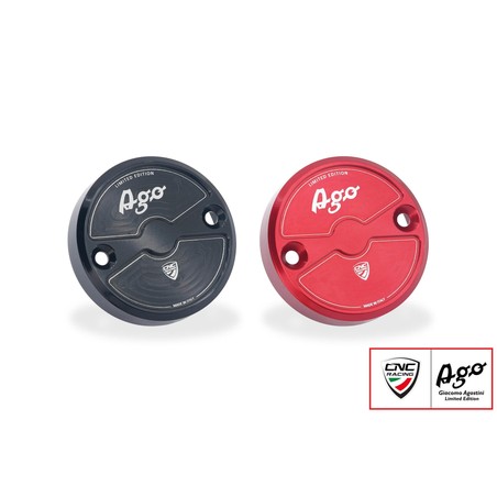 TF440_AGO Tappo serbatoio fluido freno anteriore Ø56 Giacomo Agostini Limited Edition Mv Agusta Brut