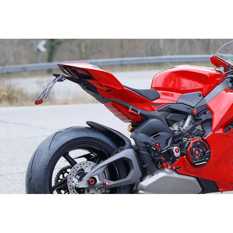 Portatarga regolabile Panigale Ducati Streetfighter V4 S 2025+ CNC Racing